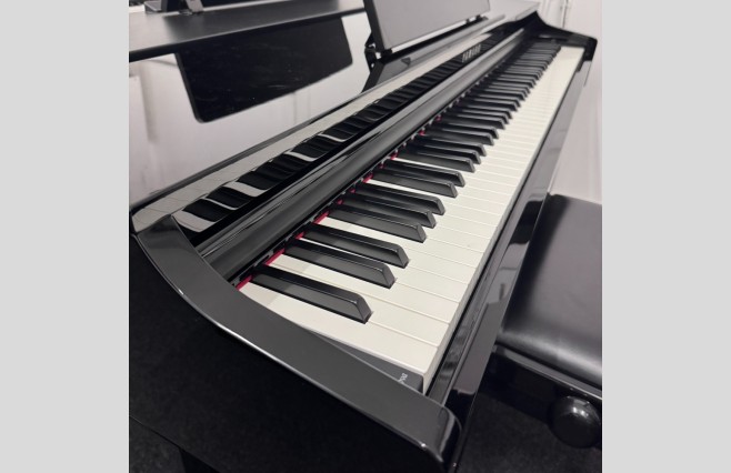 Yamaha CLP525 Polished Ebony Digital Piano, Used - Complete Package (SN:BCWP01008) - Image 7
